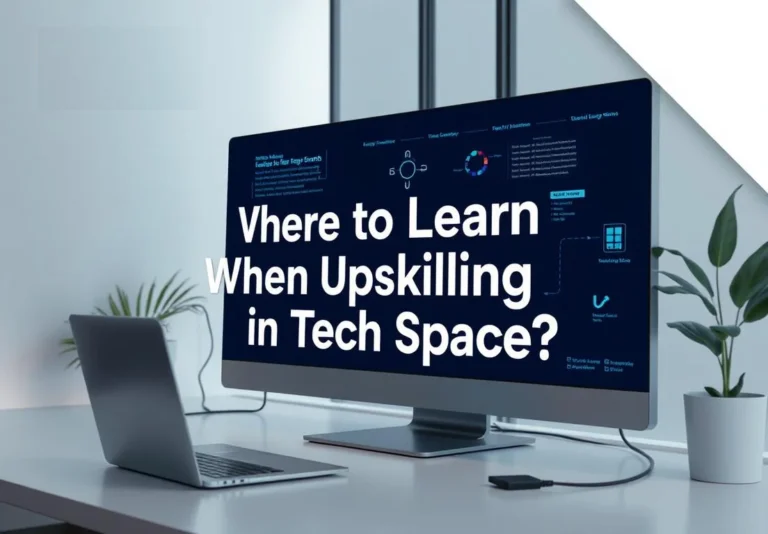 Read more about the article Where to Learn When Upskilling in Tech Space? How Best to Upskil